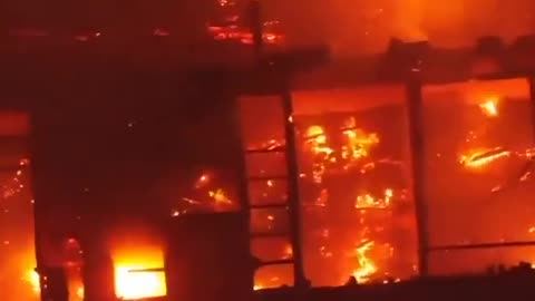 The 400 Year Old Monastery of Bernaga in Italy has burned dow