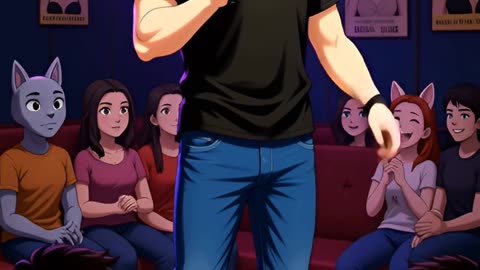 My First Comedy Show in an Anime World 🎤😂