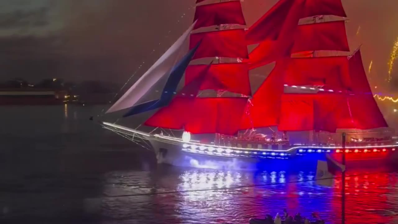 Scarlet sails