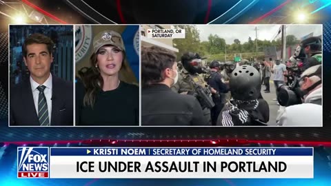 DHS Secretary Kristi Noem says she met with the MAYOR of Portland and gave him AN ULTIMATUM