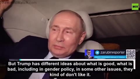 Vladimir Putin on how Europe’s leaders will behave with Trump