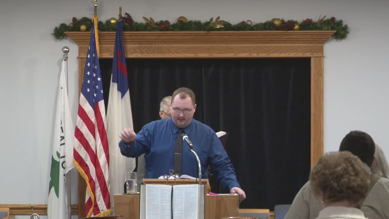 Wednesday Evening. Pastor Troyer.