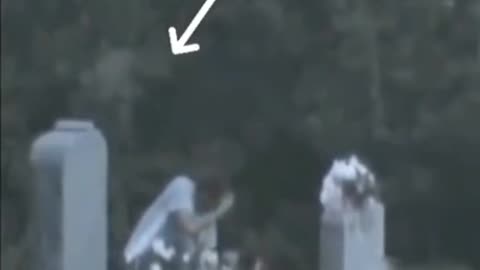 😢👻 Mourning Man’s Haunting Grave Visit Caught on Tape | TheHauntingHour
