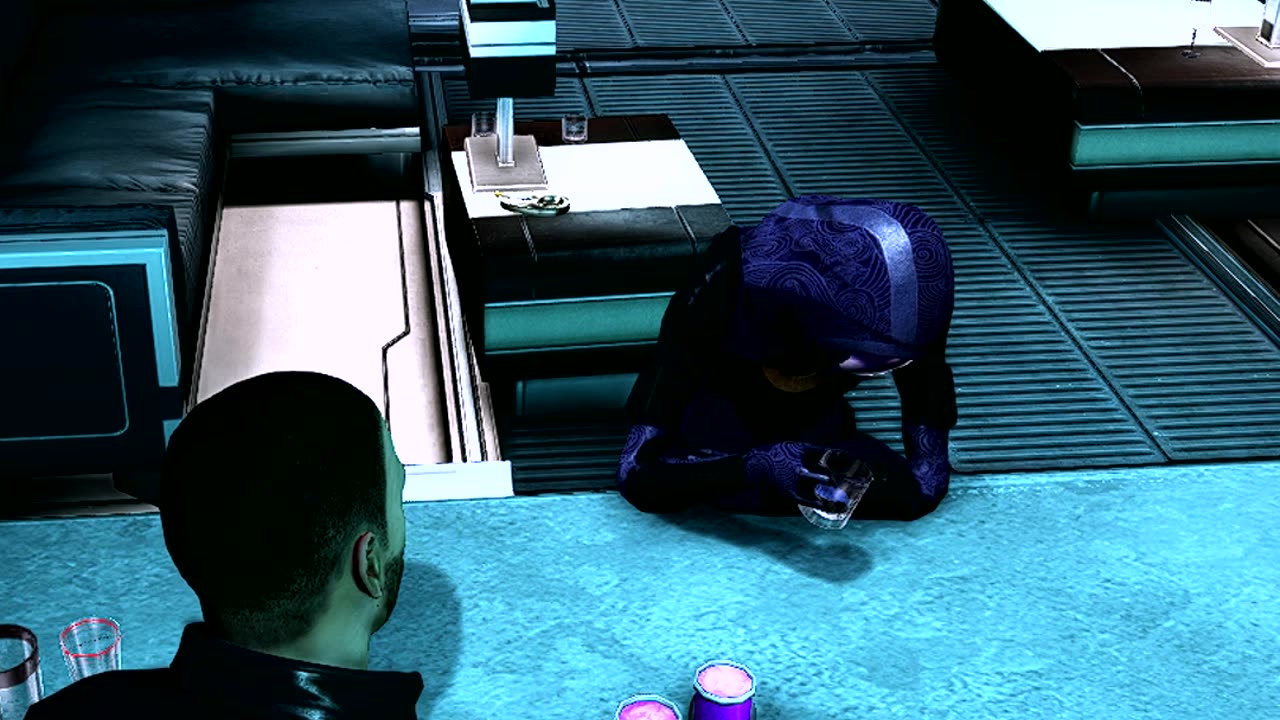 Mass Effect 3 - Tali Drunk Talking About Miranda