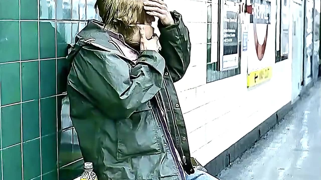 The man actually has a Rubik's Cube head #movieclips #moviereview