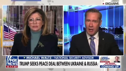 National security advisor, Michael Waltz