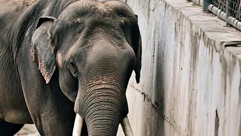HERO ELEPHANT SAVES A CHILD ! #elephant #zoo #animals #heroanimals