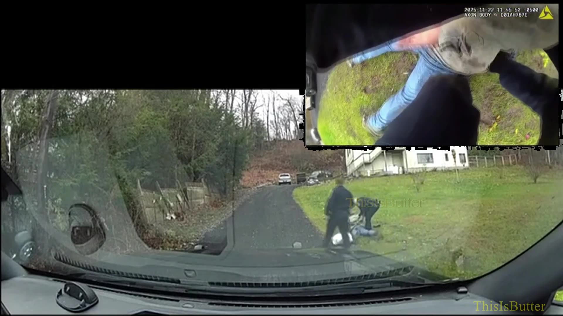 Bodycam video shows man sucker-punching Newtown police officer