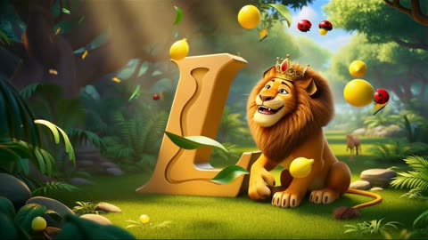 “K & L Alphabet Song | Kangaroo & Lion Fun Learning for Kids 🦘🦁 | Toddler Creative Hub”