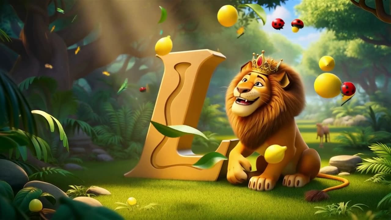 “K & L Alphabet Song | Kangaroo & Lion Fun Learning for Kids 🦘🦁 | Toddler Creative Hub”