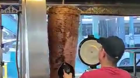 Authentic Turkish Doner Kebab 🌯🔥 | Brooklyn NY Street Food Experience
