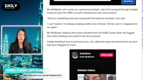Australia, alarming new cases show banks crossing every line under the excuse of keeping you safe