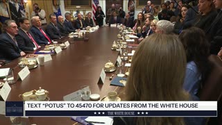 President Trump Hosts a Cabinet Meeting, Oct. 9, 2025