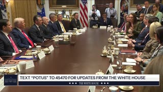President Trump Hosts a Cabinet Meeting, Oct. 9, 2025