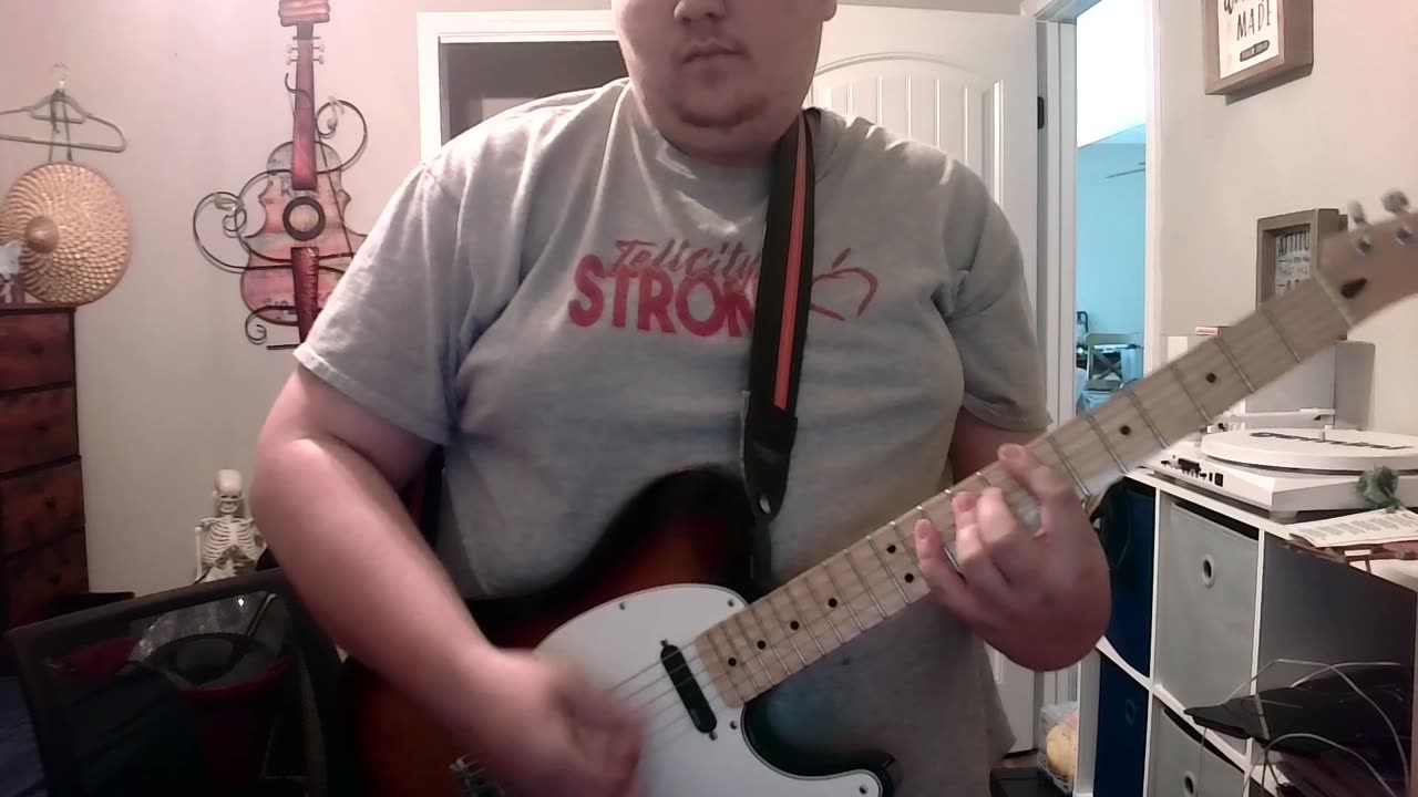 XTC - Stupidly Happy (Guitar Cover)