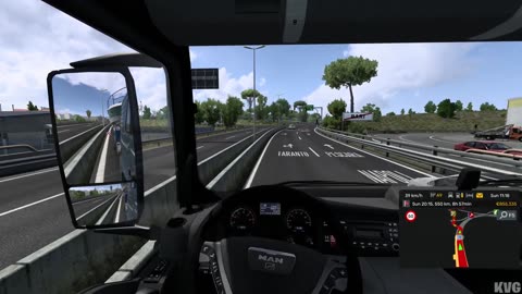 Euro Truck Simulator 2 - Livorno to Suzzara - Italia Gameplay