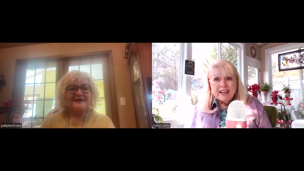 Diana Larkin w/ Patty Teichroew: PROPHECY! OVERCOMING DARKNESS! - 1/25/25