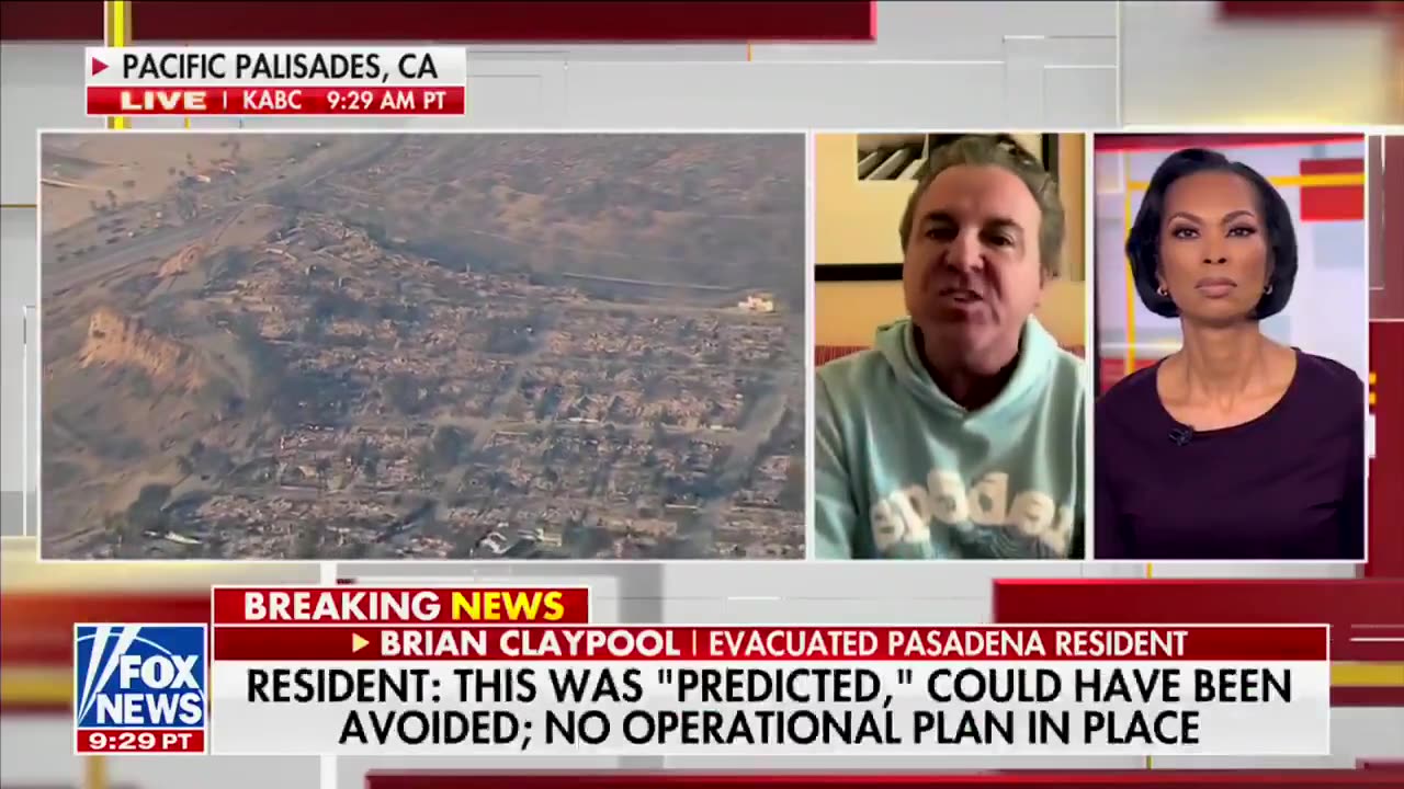 Evacuated Pasadena resident Brian Claypool absolutely...