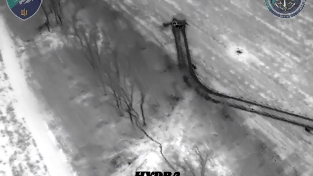 Ukrainian Marines Observe Russian Tank Crew in Crisis-Mode