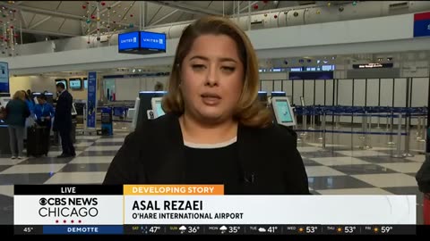 Hundreds of flights canceled at O'Hare Airport