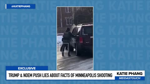 Scumbag Trump and MAGA trash LIE about ICE murder of woman