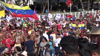 Maduro encabeza acto de la resistencia indígena en Venezuela