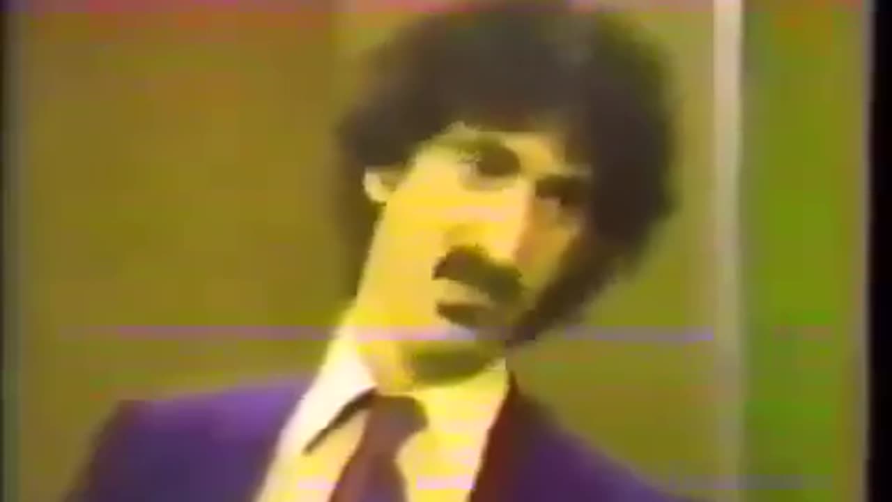 Frank Zappa was decades ahead of his time. He said this in 1981