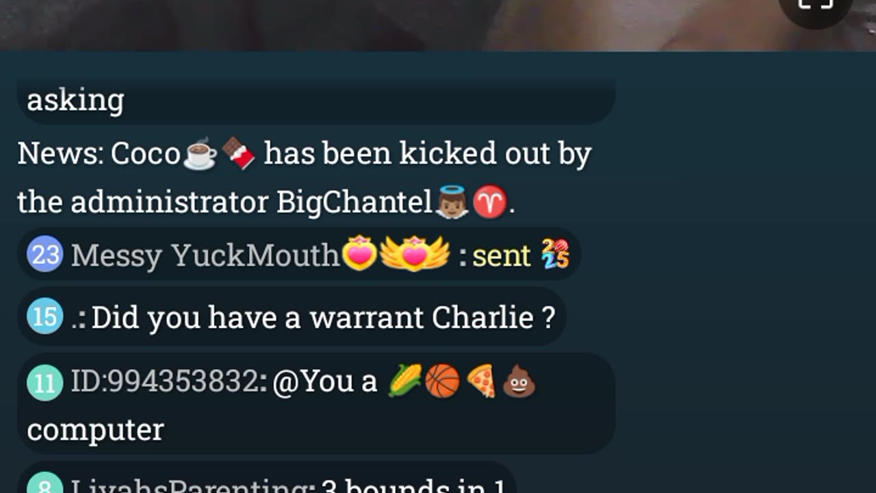 Charlie got arrested again Car, clothes phone all impounded