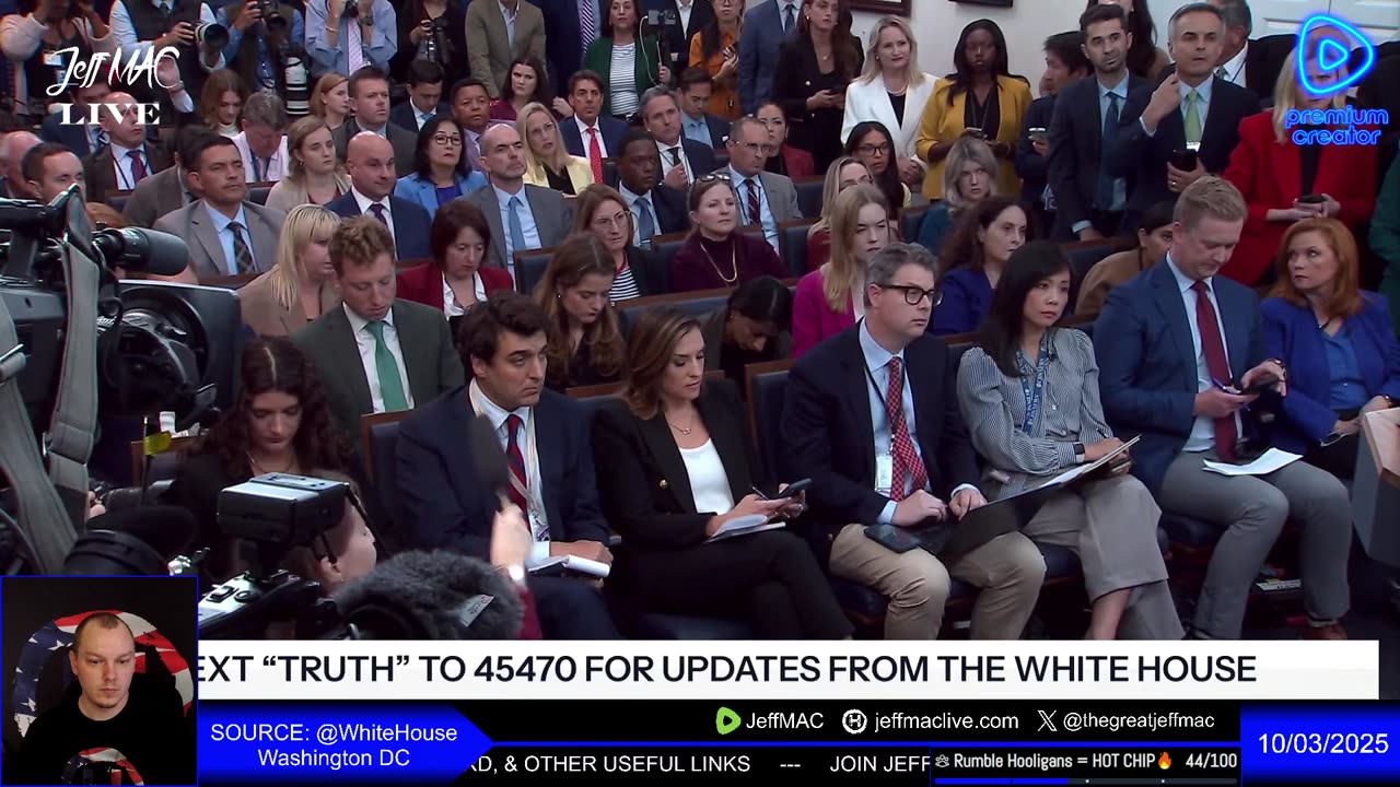 LIVE: White House Press Briefing