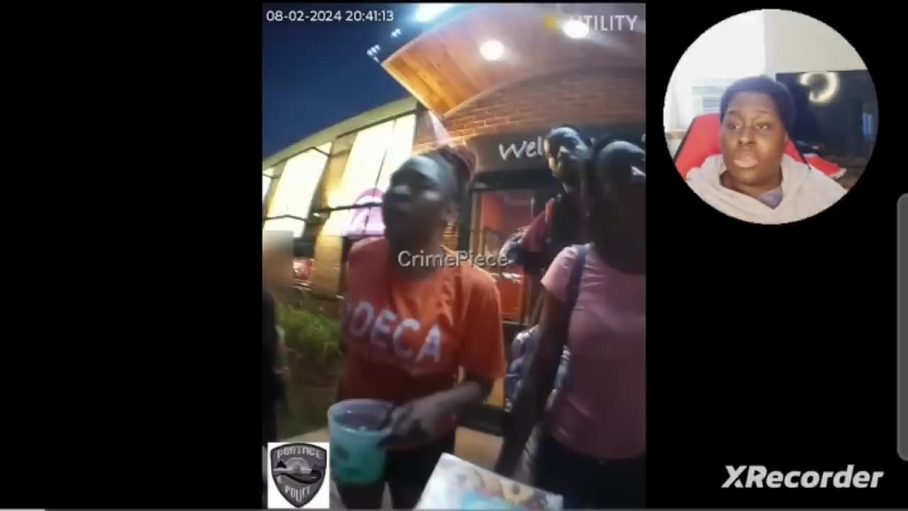 Disorder over $15.99 dinner: Cop Cam