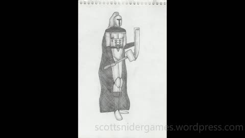 Knight Pencil Sketch Video #4 (12-10-2025)