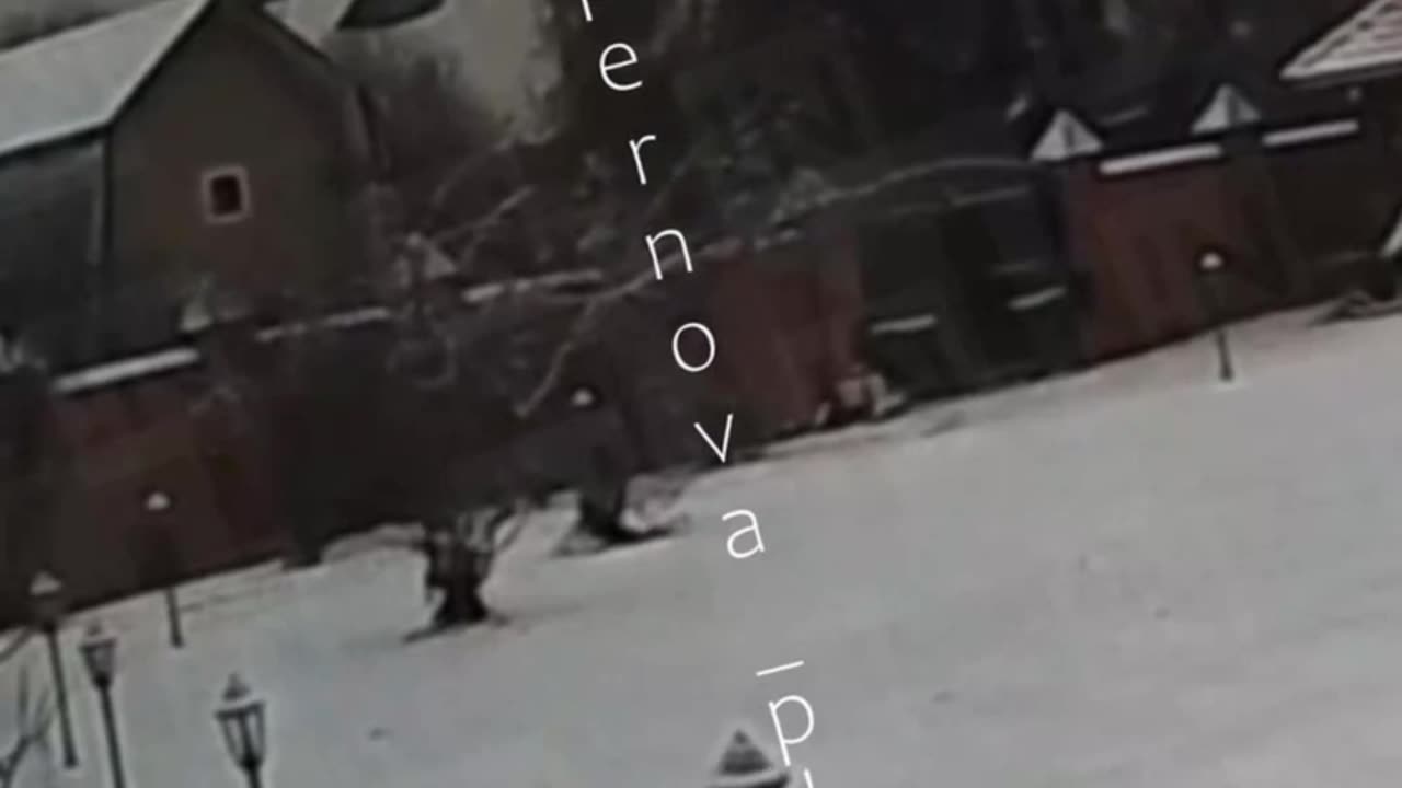 The moment the Russian Defense Ministry's An-22 crashed into the reservoir.