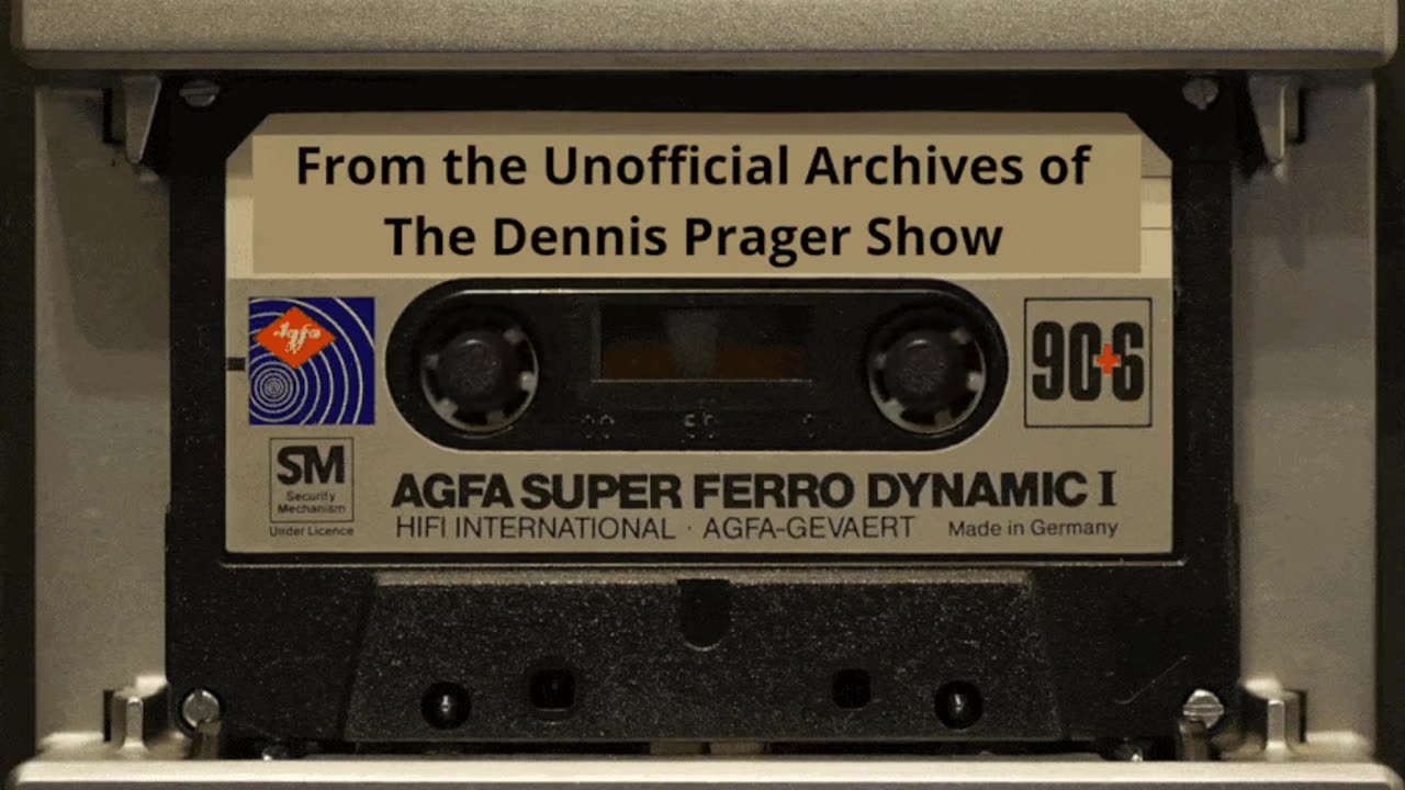 Dennis Prager on heterosexual AIDS: August 3-10, 1992