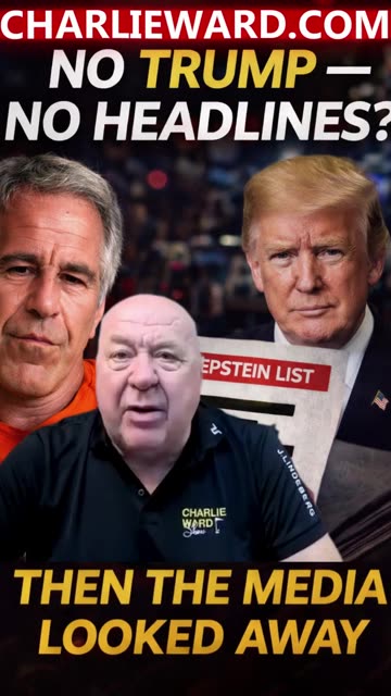 NO TRUMP - NO HEADLINES? THEN THE MEDIA LOOKED AWAY. WITH CHARLIE WARD.