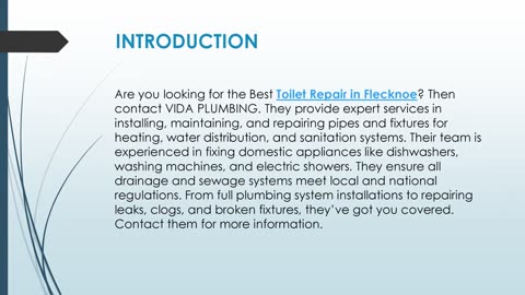 Best Toilet Repair in Flecknoe