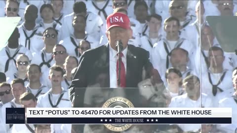 President Trump Delivers Remarks at Navy 250 Celebration in Norfolk, VA