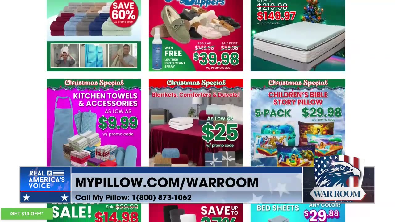 Best Christmas Gift Ever! MyCross Necklace Save 50% w/Promo Code WARROOM Only At MyPillow.com/warroom