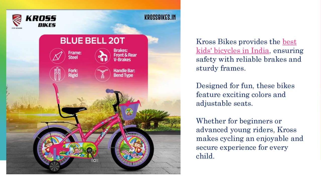 Best Kids Bicycle in India