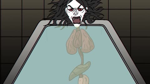 Decapitated Head Demon SCP-1060 Penanggalan (SCP Animation)