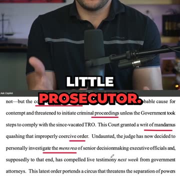 Judge TURNS Prosecutor in Courtroom Circus