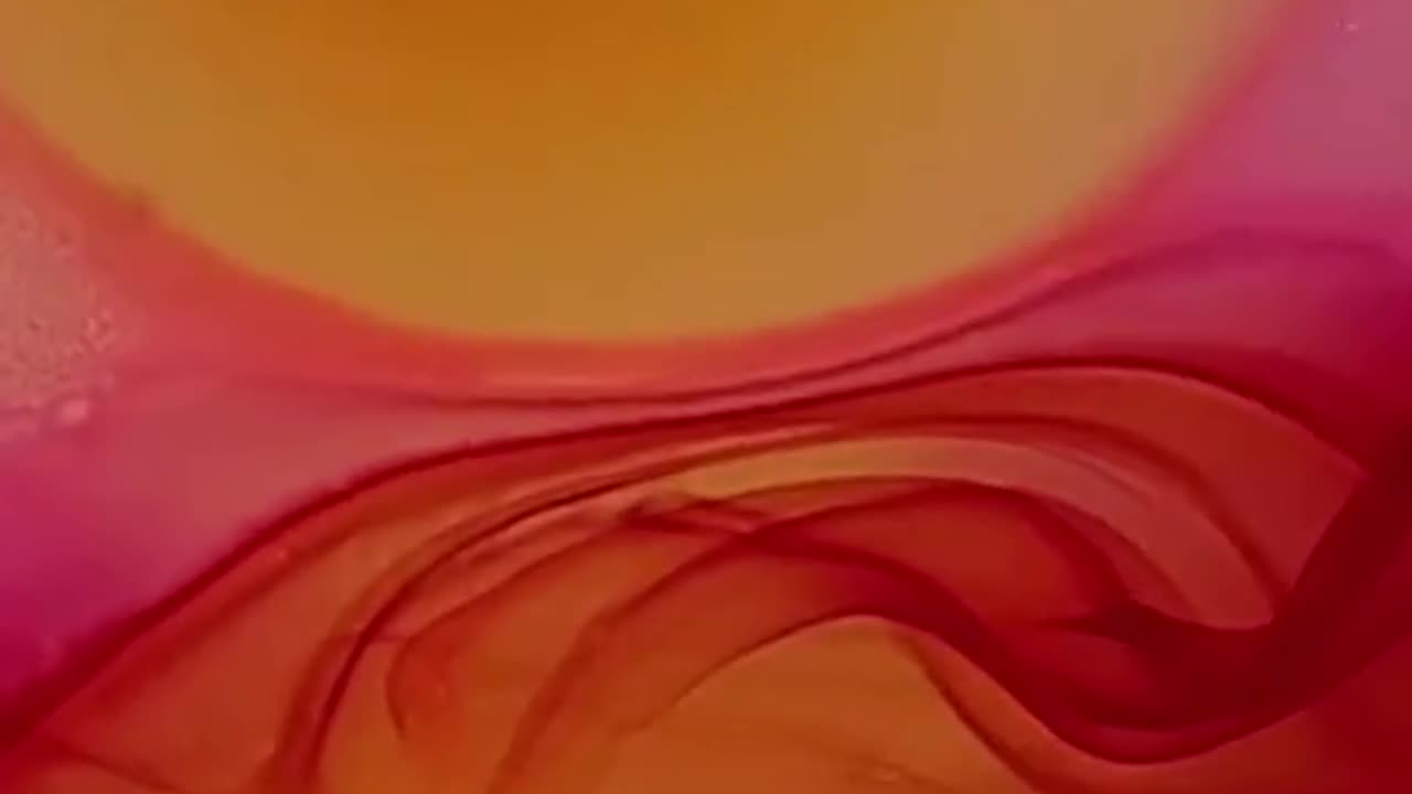 🌺 Liquid Flower Art 🎨 | Vibrant Glass Mold ASMR