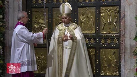 GIUBILEO 2025 Bob Riggitano alias Papa Leone XIV chiude la Porta Santa della Basilica di San Pietro(della Pachamama) nello stato idolatra della città del Vaticano e pone fine al Giubileo del cattolicesimo romano pagano 2025