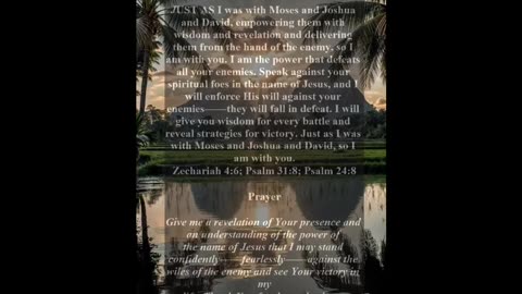 I Will Give You Wisdom & Strategies for Victory