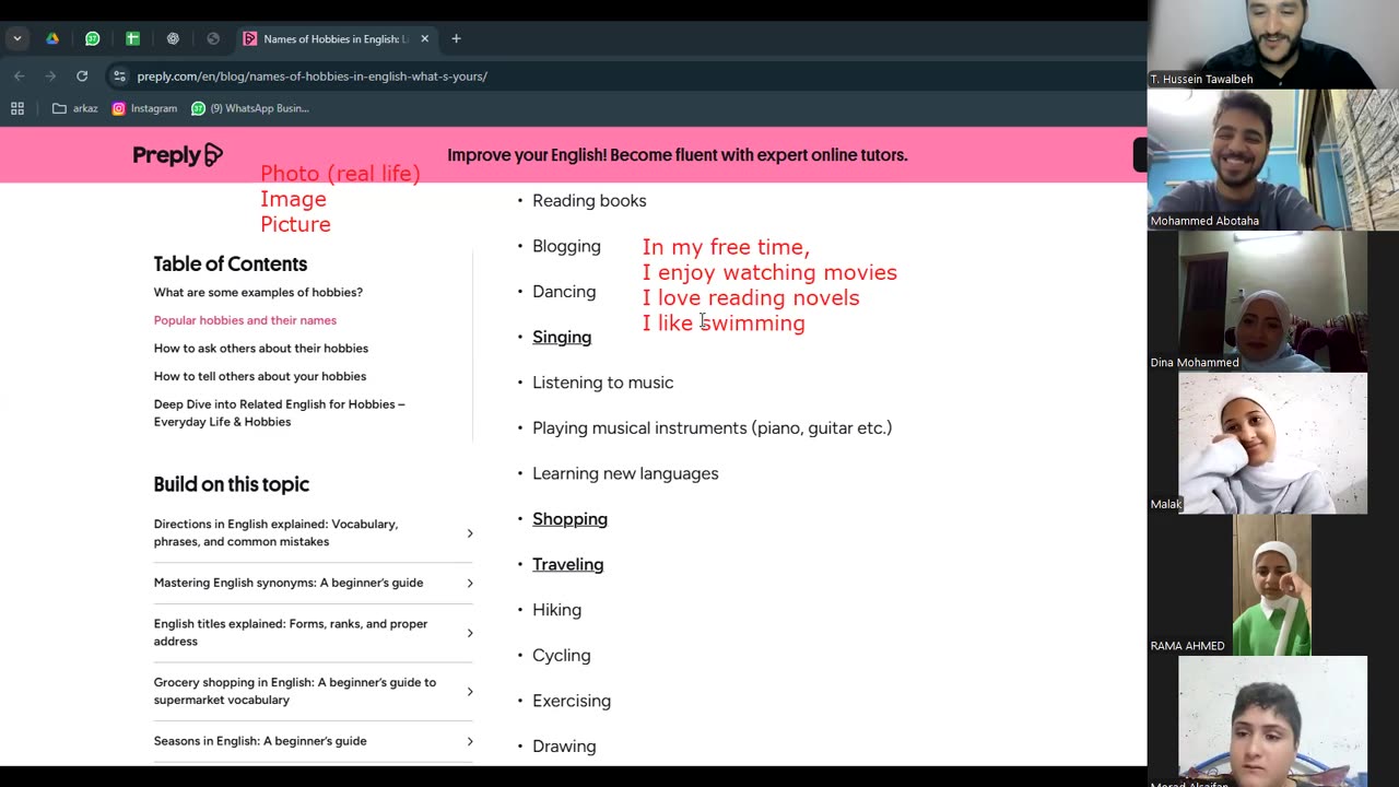 Fluency Builders-A1 (19) Hobbies