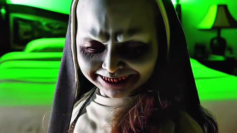 😱👻 The Scariest Nun You've Ever Seen! Isn't the Baby Nun Both Creepy and Super Cute at the Same Time