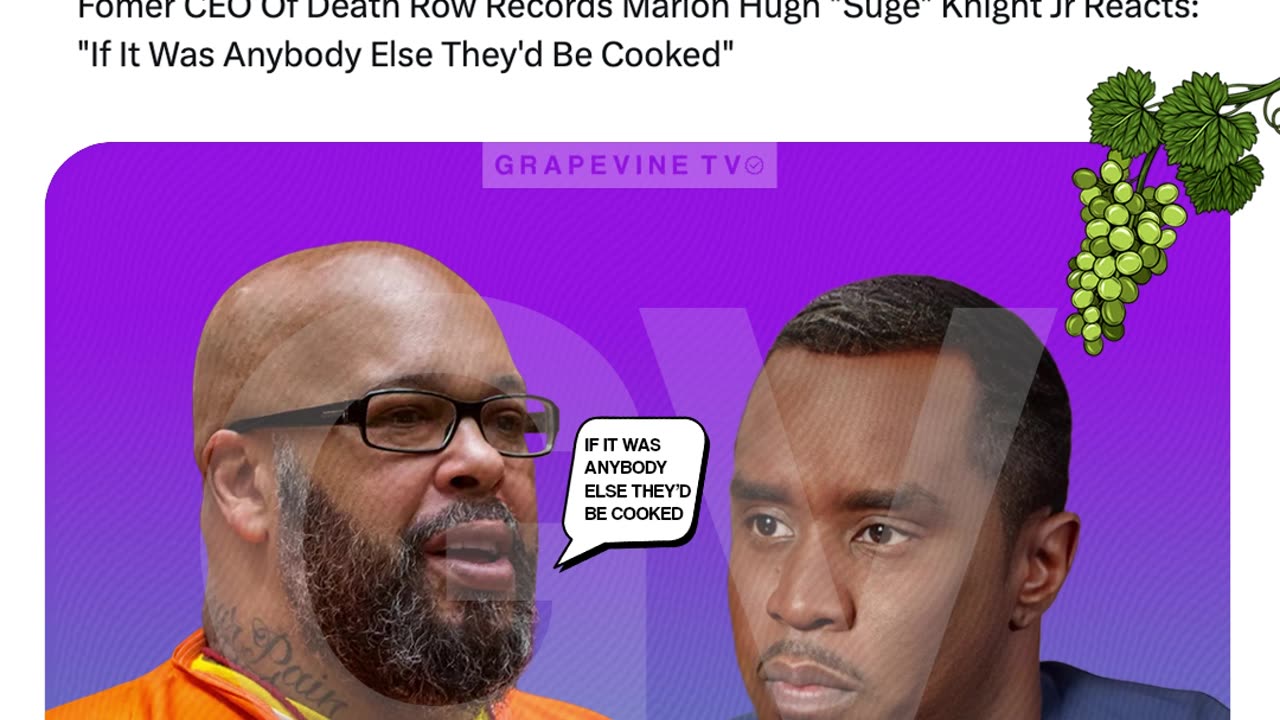 Suge Knight On Diddy’s 50 Month Sentence: “If It Were Anyone Else, They’d Be Cooked”