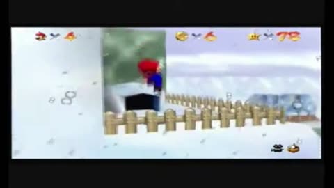 Super Mario 64 - Snowman's Land - Stars 1 - 6