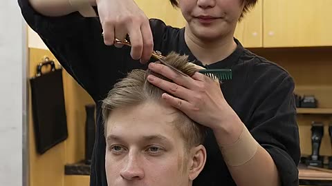 Amazing: Why Japanese Barbershops Feel Like Therapy | ASMR Haircut #asmr #barber