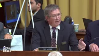 Rep. Massie questions FBI Director Wray in House hearing on Trump shooting