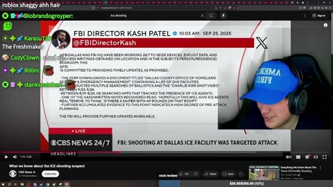 Wurzelroot reacts to Vaush trying to disprove the Dallas ICE shooter was liberal